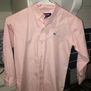 Boys vineyard vine button down shirt
